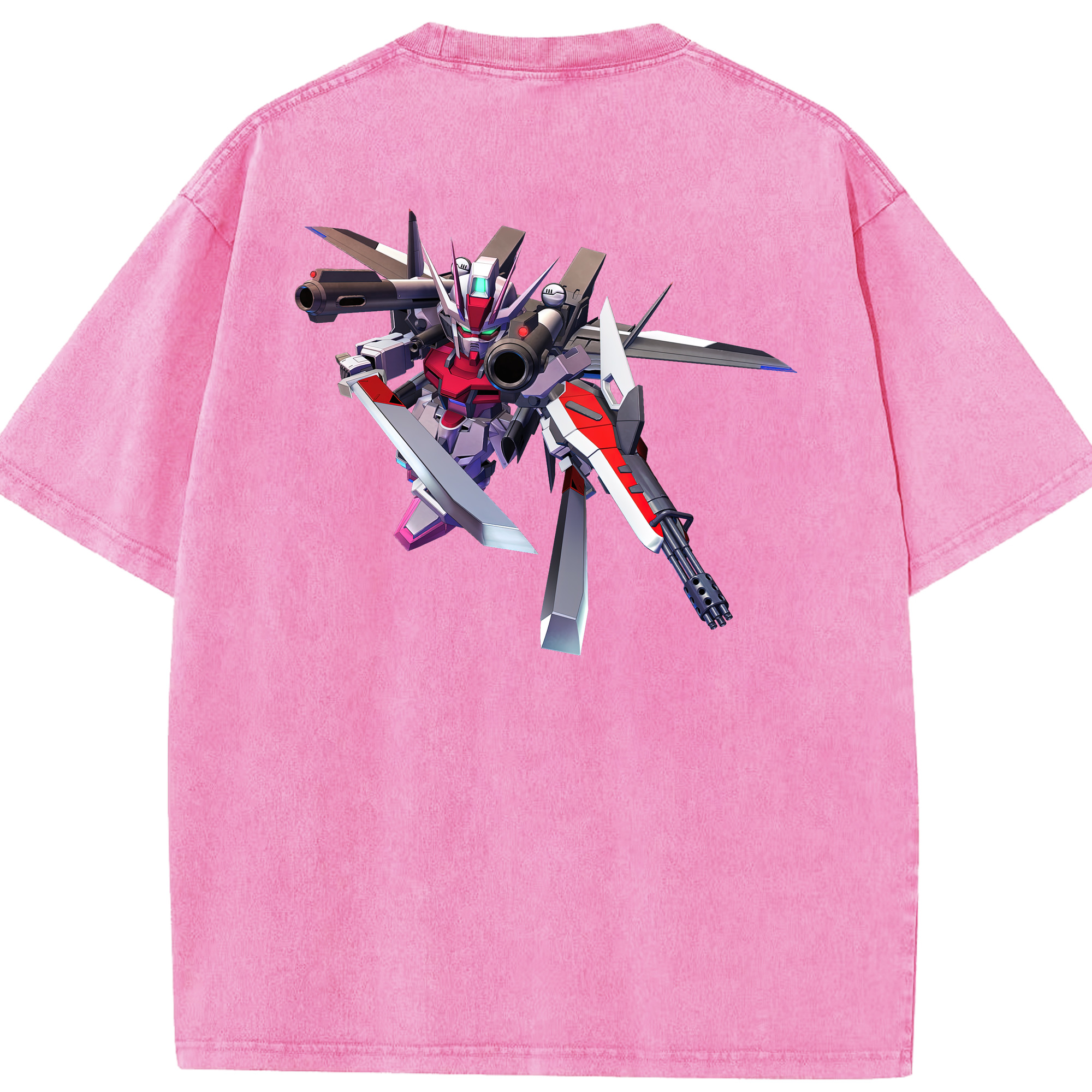 （画像用） 機動戦士ガンダム Mobile Suit Gundam 綿100% ヴィンテージ風 半袖Tシャツ（背面プリント）